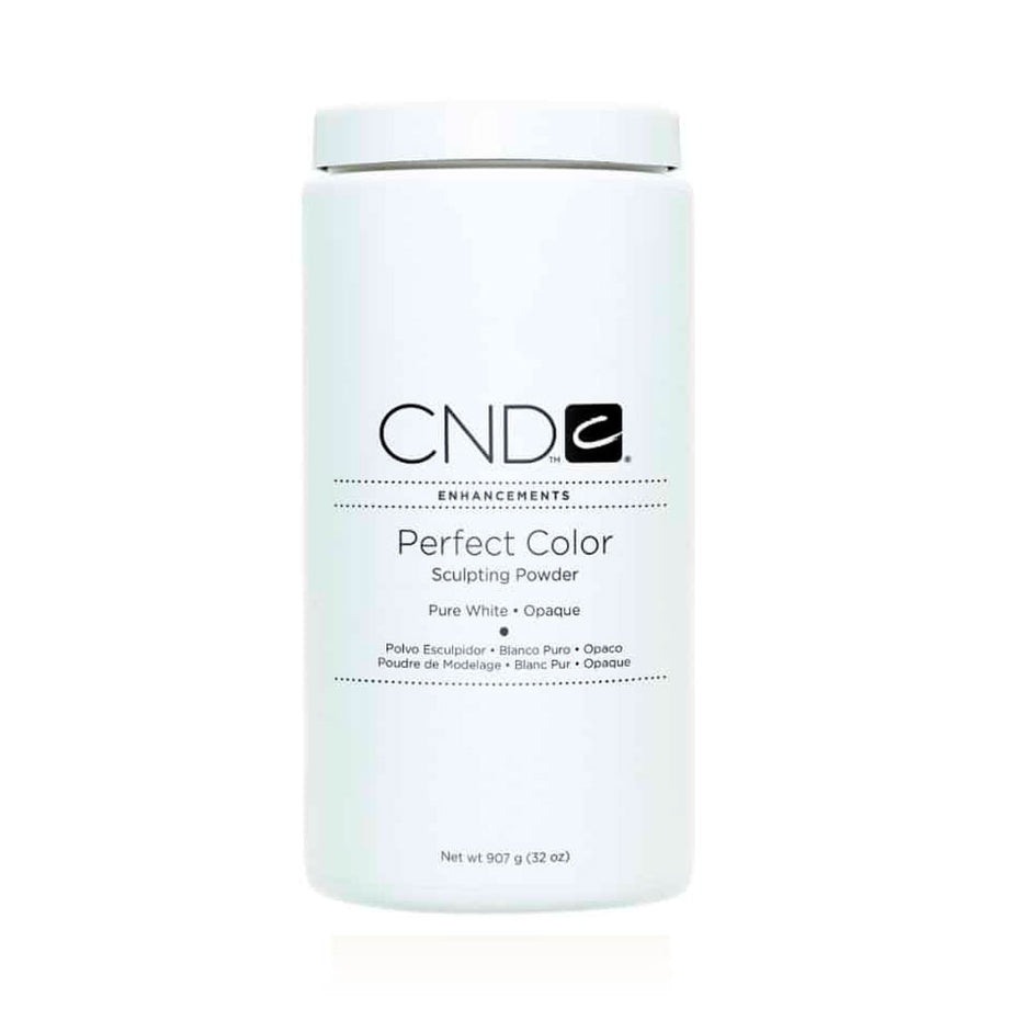 CND™ Perfect Color Sculpting Powder Pure White Opaque 907 g