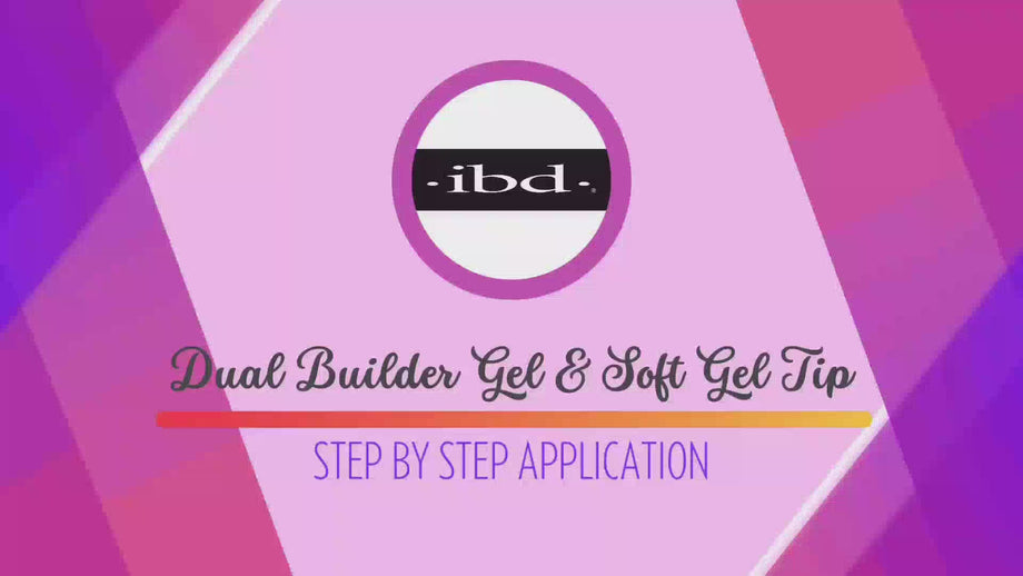 IBD Soft Gel Tips - Medium Square 504 Tips / 12 Sizes