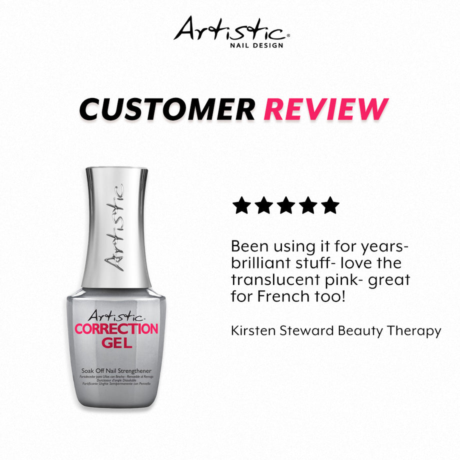 Artistic Correction Gel - Translucent Pink - Professional Salon Brands
