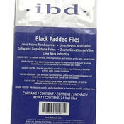 ibd Black Padded Files 24pk