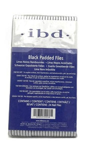 ibd Black Padded Files 24pk