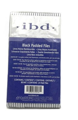 ibd Black Padded Files 24pk