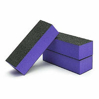 Purple Sanding 3-Way 60/60/100 Nail Buffer Blocks