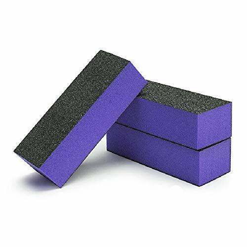 Purple Sanding 3-Way 60/60/100 Nail Buffer Blocks - Professional Salon Brands