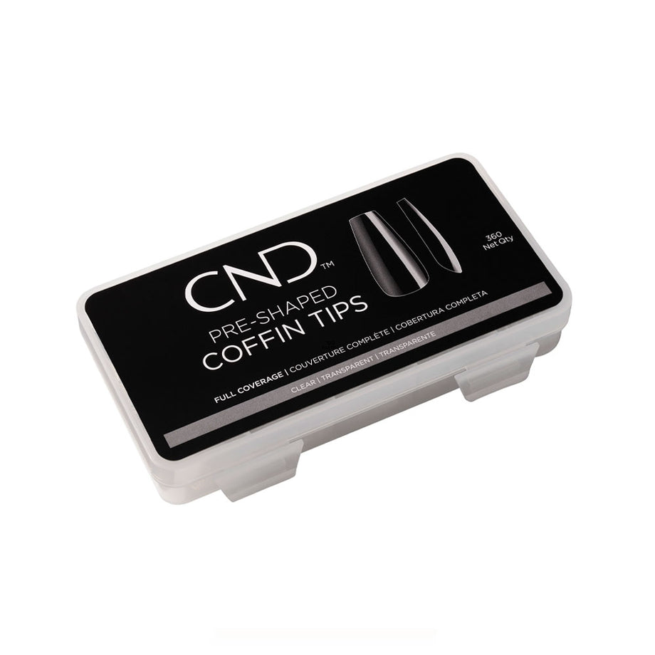 CND Coffin Tips 360-pk