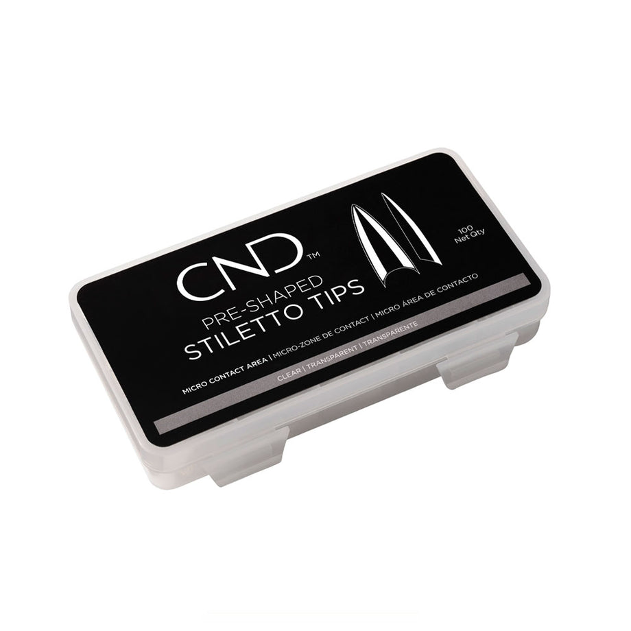 CND™ Stiletto Tips 100-pk