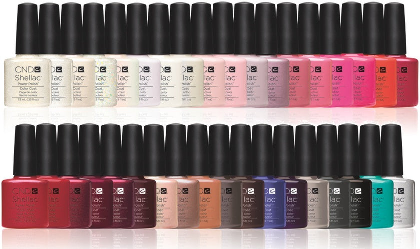 Mystery Box - CND 12 x Shellac 7.3ml & 6 x Vinylux Free Mixed Colours