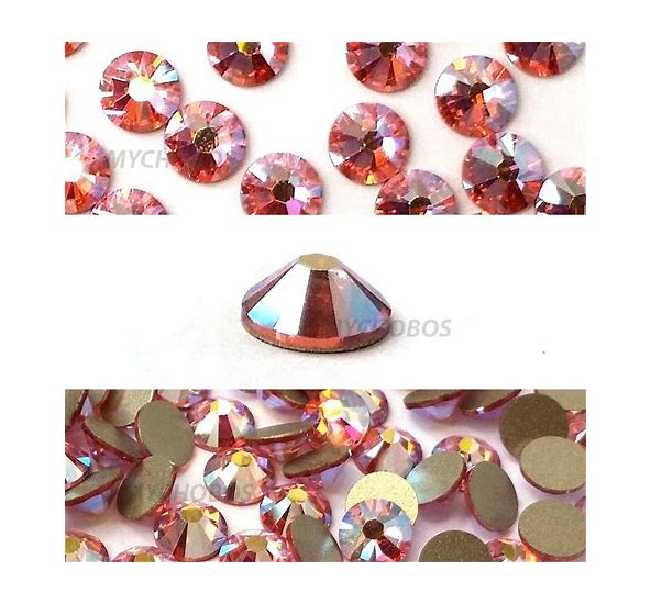 Swarovski Rhinestones Vintage Rose 50pk - Professional Salon Brands