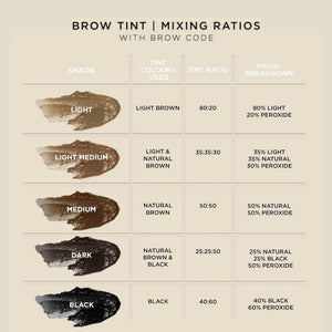 Brow Code Brow Tints - Professional Salon Brands
