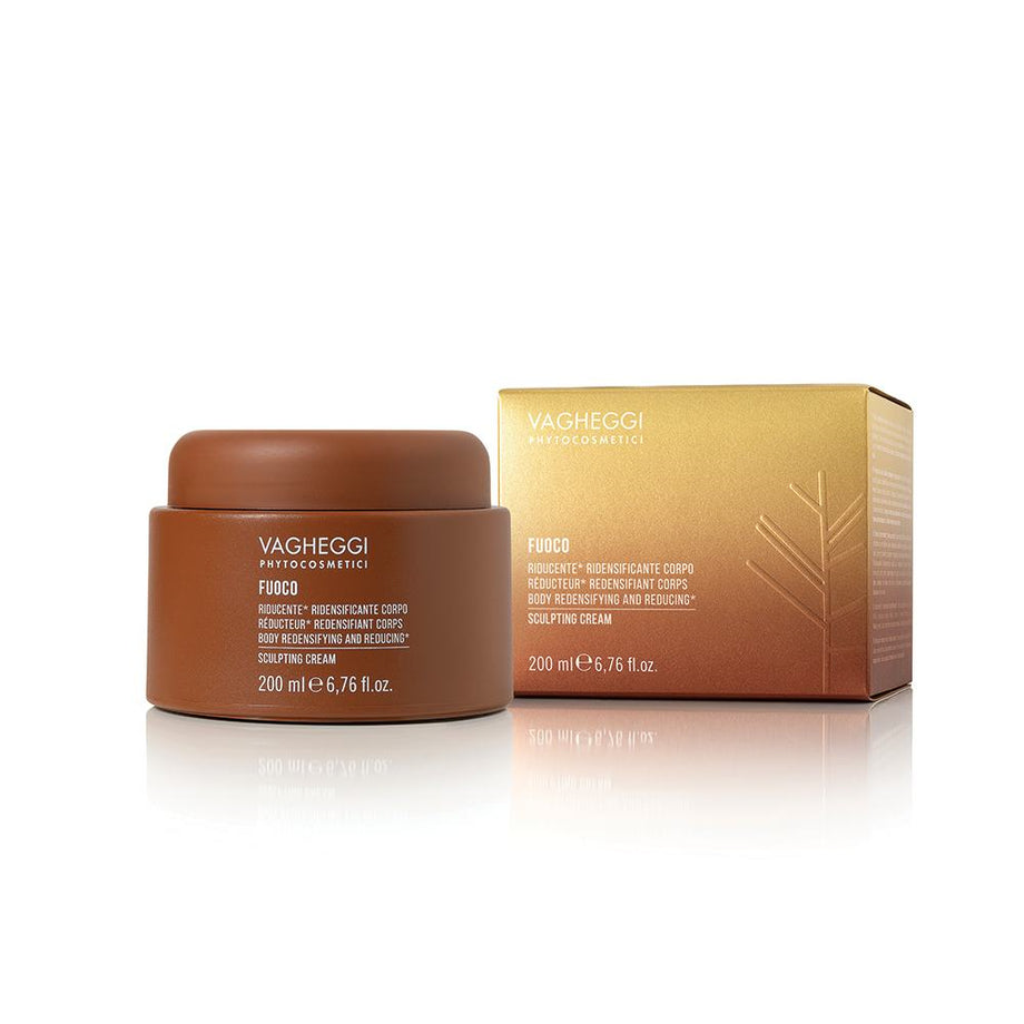 Vagheggi Fuoco Sculpting Cream - Body Redensifying and Reducing 200ml - Professional Salon Brands