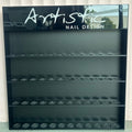 Artistic Nail Design 48pc Wall Rack Black