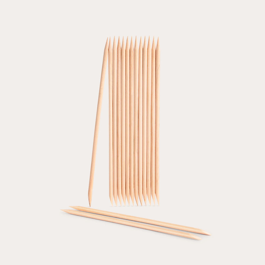 WOODEN P/B STICKS - 25 PACK