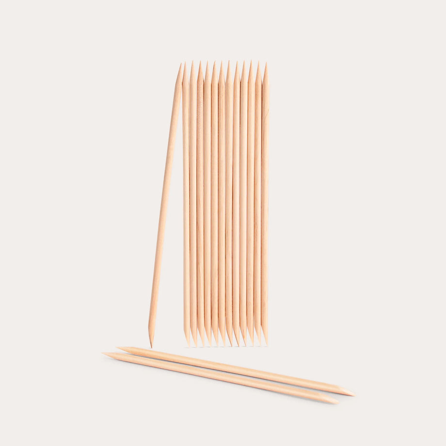 WOODEN P/B STICKS - 25 PACK