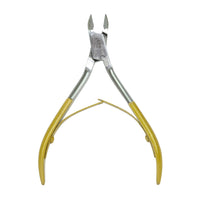 CUTICLE NIPPER GOLD 1/2 JAW