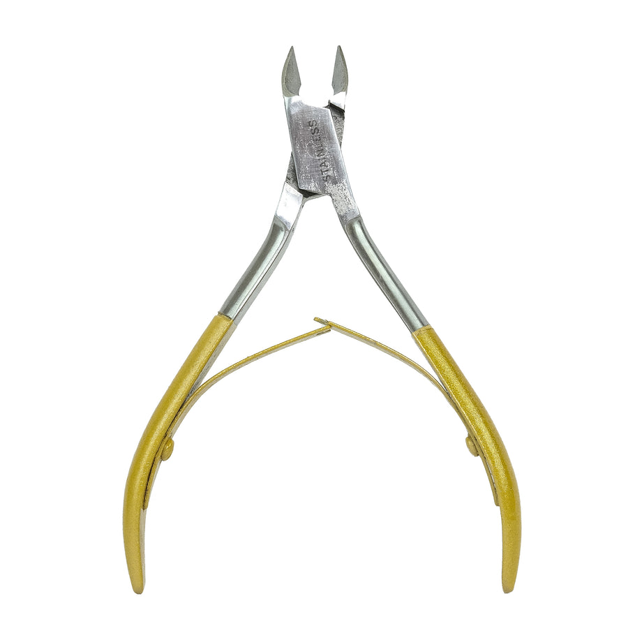 CUTICLE NIPPER GOLD 1/2 JAW - Professional Salon Brands