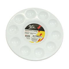 MIXING PALETTE ROUND PLASTIC - Professional Salon Brands
