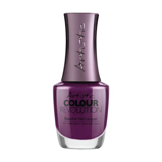 Artistic Lacquer TAILORED TARTAN - Dark Purple Shimmer NAIL LACQUER - Professional Salon Brands