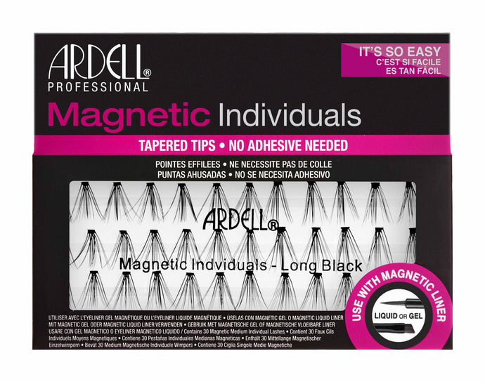 Ardell Magnetic Individuals - Long Black Lashes - Professional Salon Brands