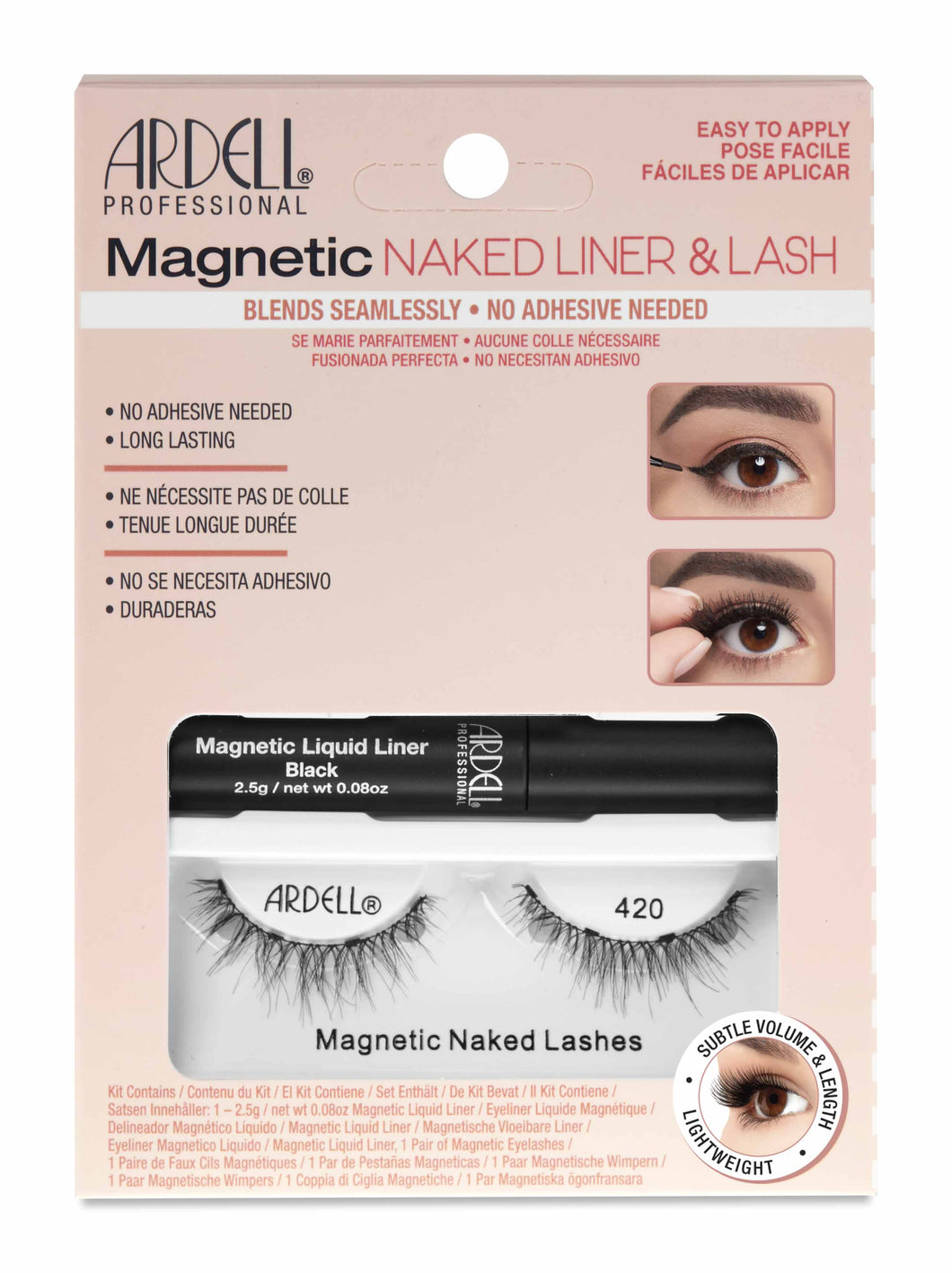 Ardell Magnetic Naked Liner and Lash - 420 - Professional Salon Brands