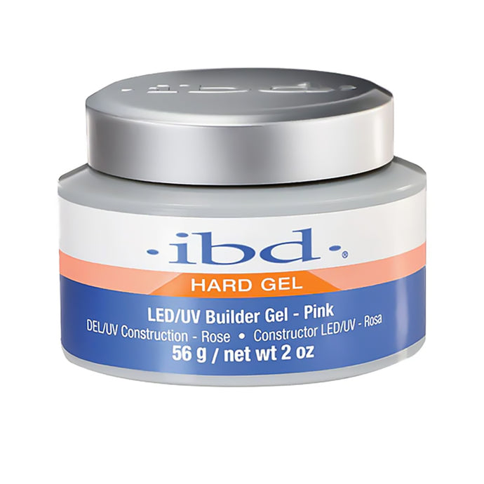 ibd LED/UV Builder Gel 56g -  Pink - Professional Salon Brands