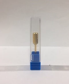 Carbide Chamfered Gold Bit Medium - Professional Salon Brands