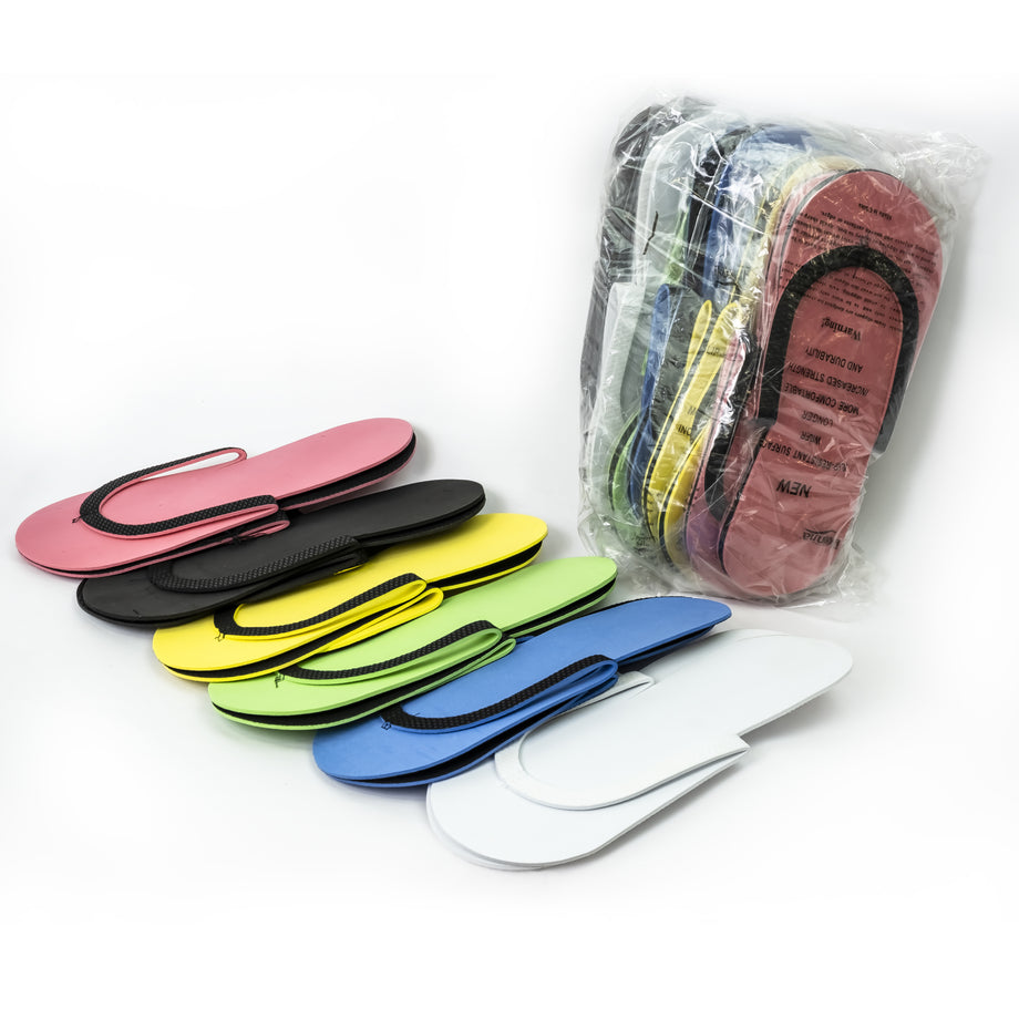 PEDI THONGS MIXED COLOURS 12PK - Professional Salon Brands