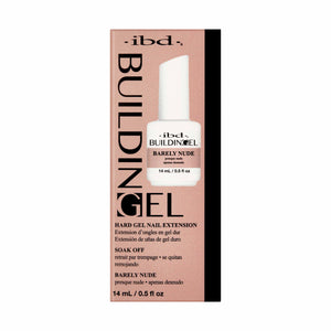 ibd Building Gel Bottle - Barely Nude 14ml - Professional Salon Brands