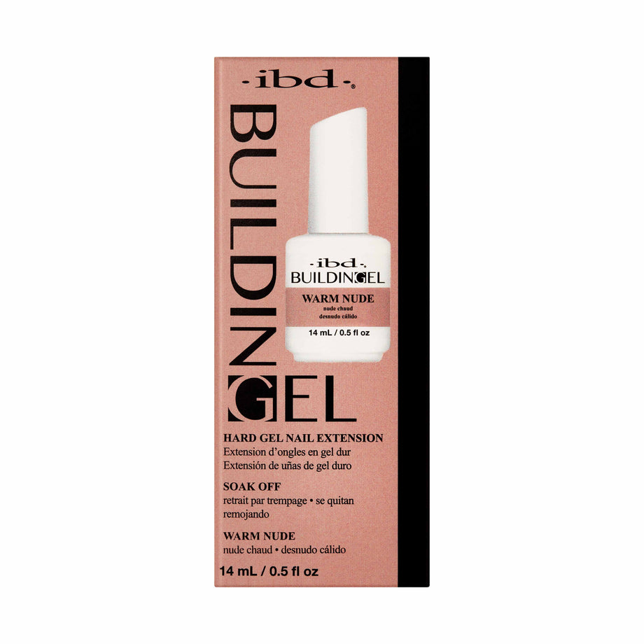 ibd Building Gel Bottle - Warm Nude 14ml - Professional Salon Brands