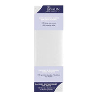 Satin Smooth Large Non-Woven Cloth Waxing Strips 100 pack