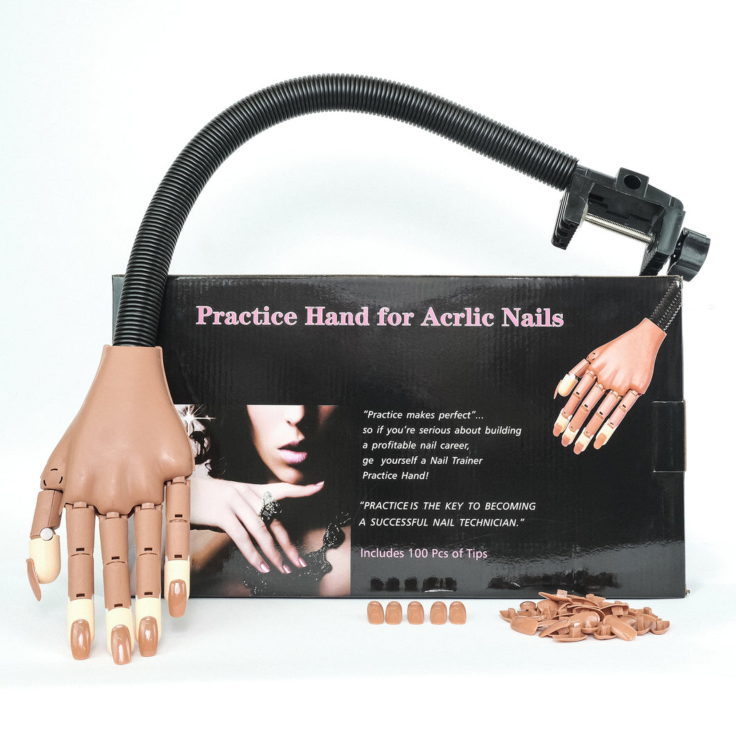 PRACTICE HAND FOR NAIL TRAINING - Professional Salon Brands