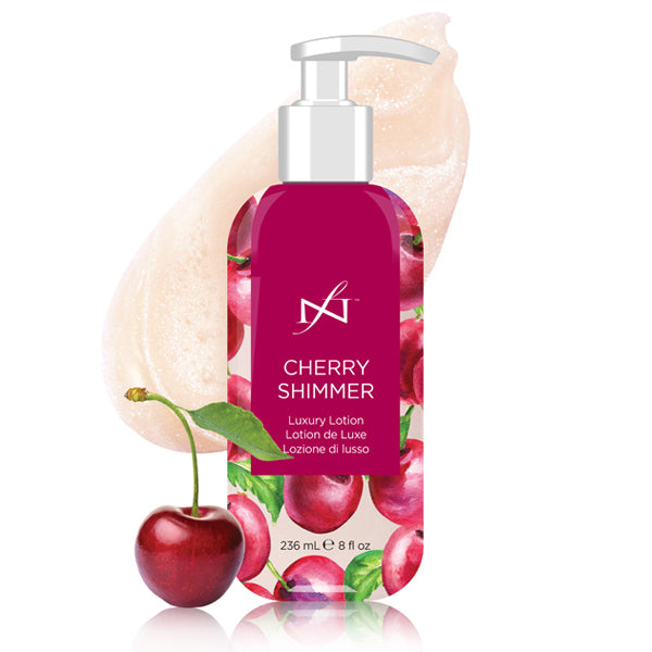 Famous Names Cherry Shimmer Luxury Lotion 236ml - Professional Salon Brands