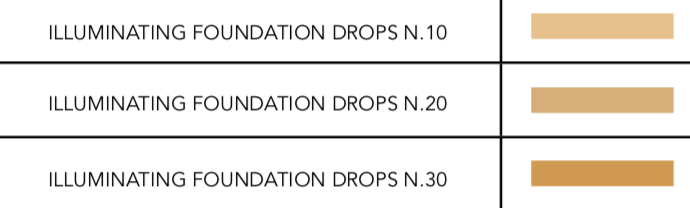 Vagheggi Illuminating Foundation Drops N.10 - Professional Salon Brands