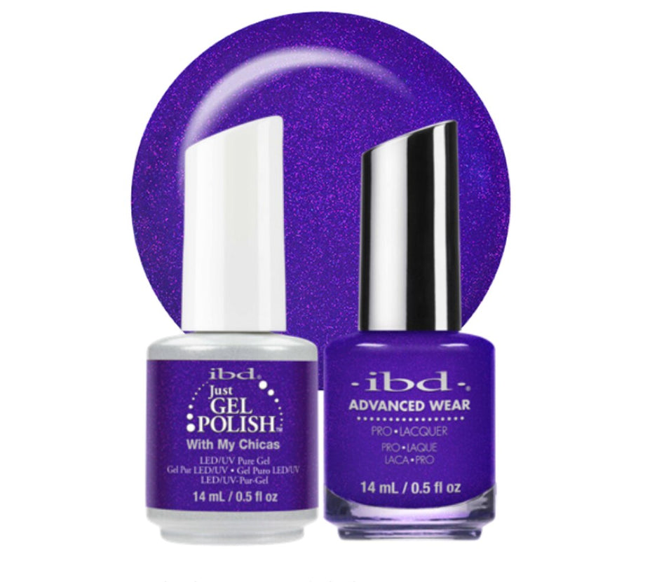 ibd Gel Polish & Lacquer Duo - With My Chikas - Professional Salon Brands