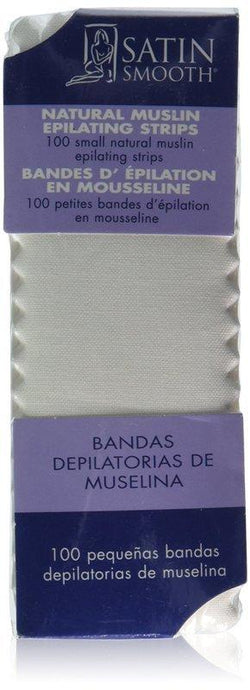 Satin Smooth Small Muslin Epilating Strips 100 pack - Professional Salon Brands
