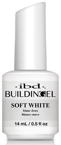 ibd Builder Gel Bottle -  Soft White 14ml - Professional Salon Brands