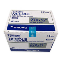 TERUMO NEEDLE 100PK 27G X 1/2"