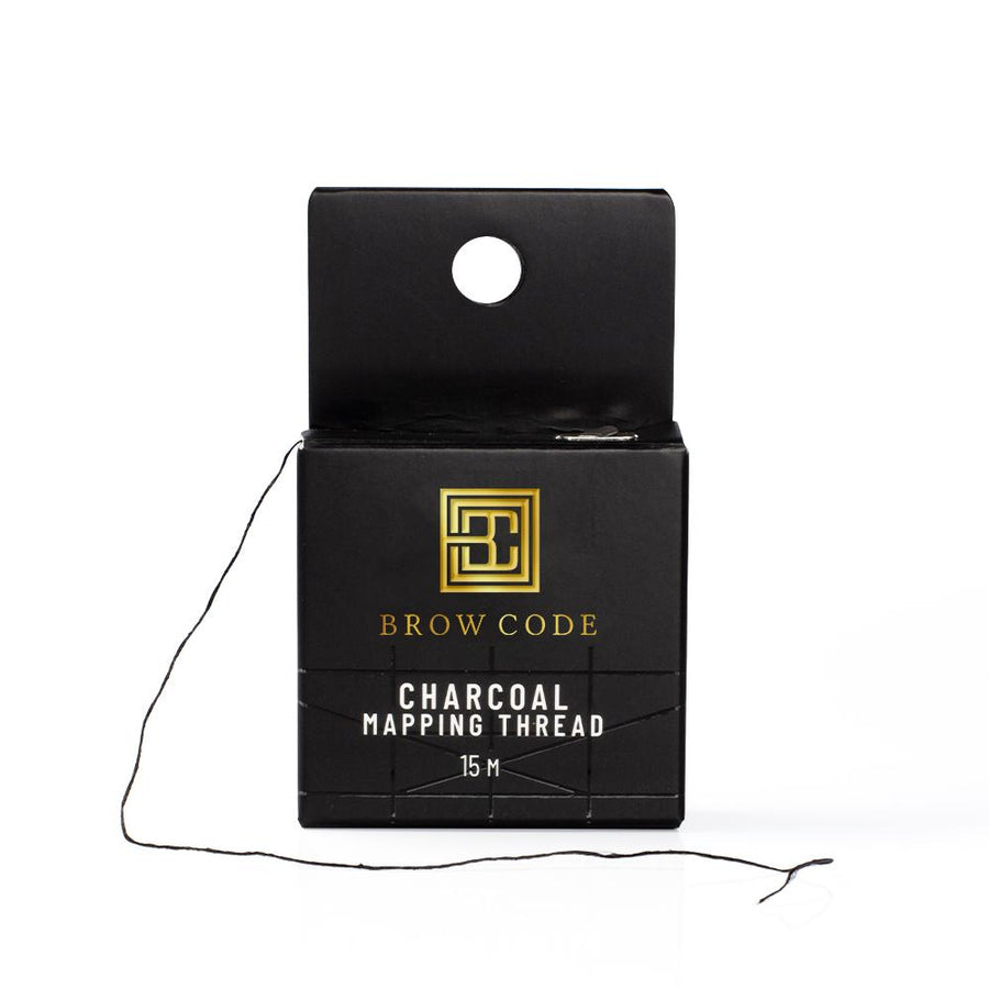 Brow Code Charcoal Brow Mapping Thread - 15m