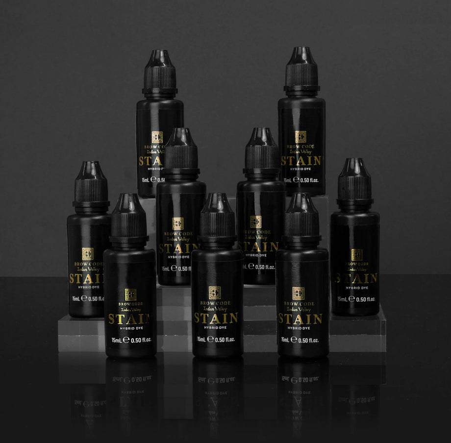 Brow Code Stain Hybrid Brow Dye Collection