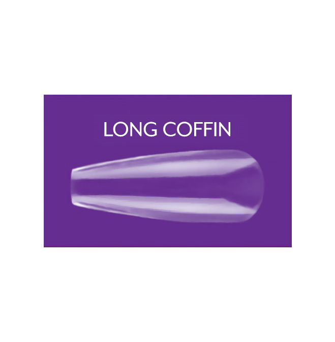 Artistic Gel On Xtensions Long Coffin 550CT