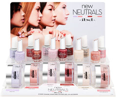 ibd New Neutrals - Acrylic Collection Display - Professional Salon Brands
