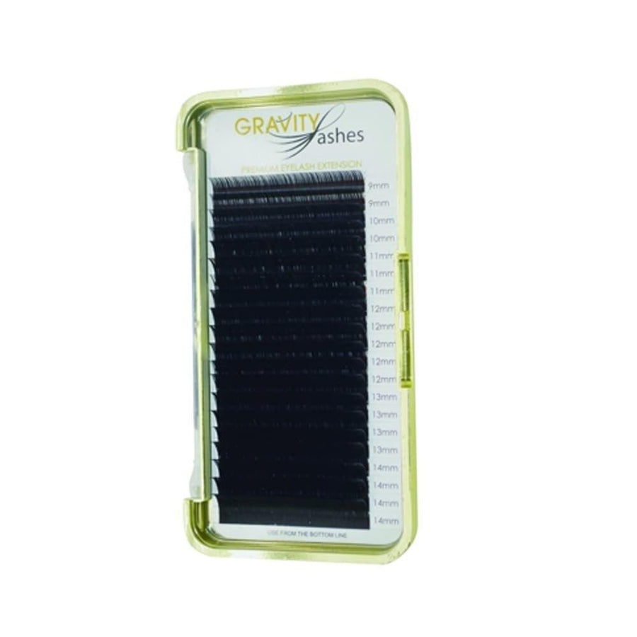 Gravity Lashes 0.15mm C Curl Volume II Mixed Length Tray
