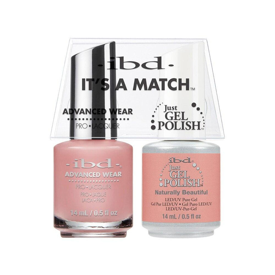 ibd Just Gel Polish & Advanced Wear Duo - Naturally Beautiful