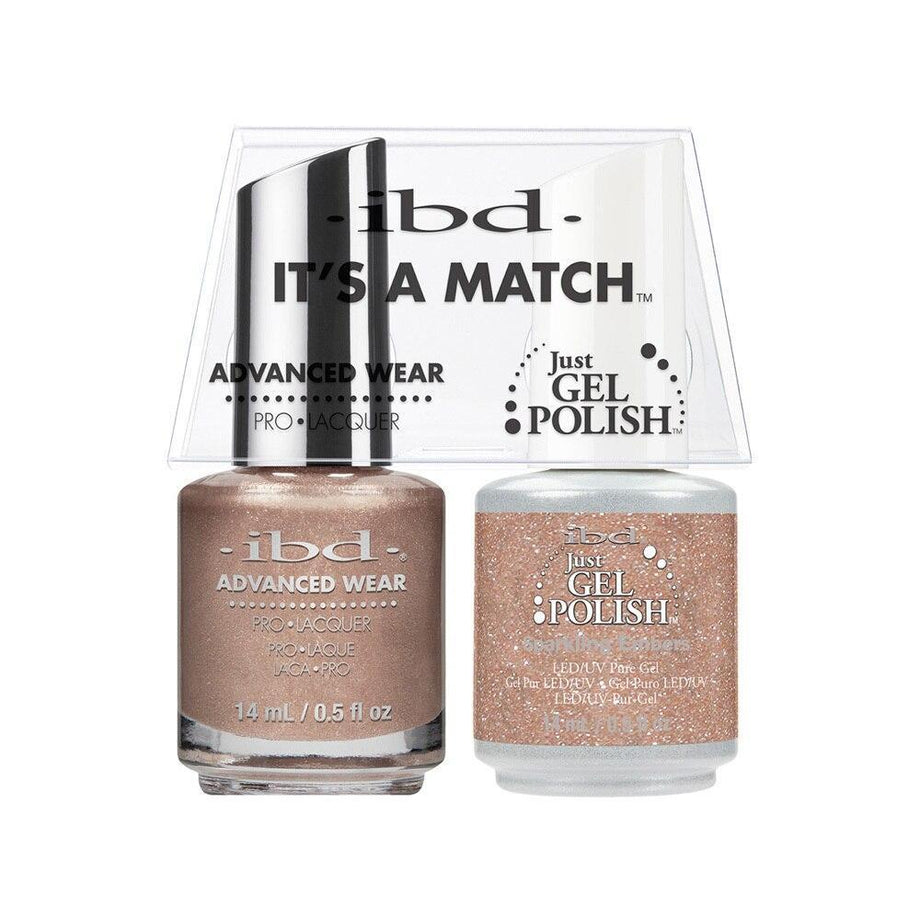 ibd Just Gel Polish & Advanced Wear Duo - Sparkling Embers