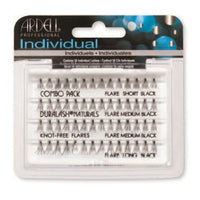Ardell Lashes Individual Naturals Knot-Free - Combo Black