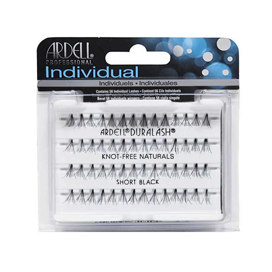 Ardell Lashes Individual Naturals Knot-Free - Short Black