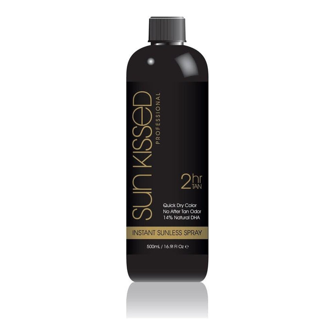 Sun Kissed Spray Tan 500ml - 14% Dark - Professional Salon Brands