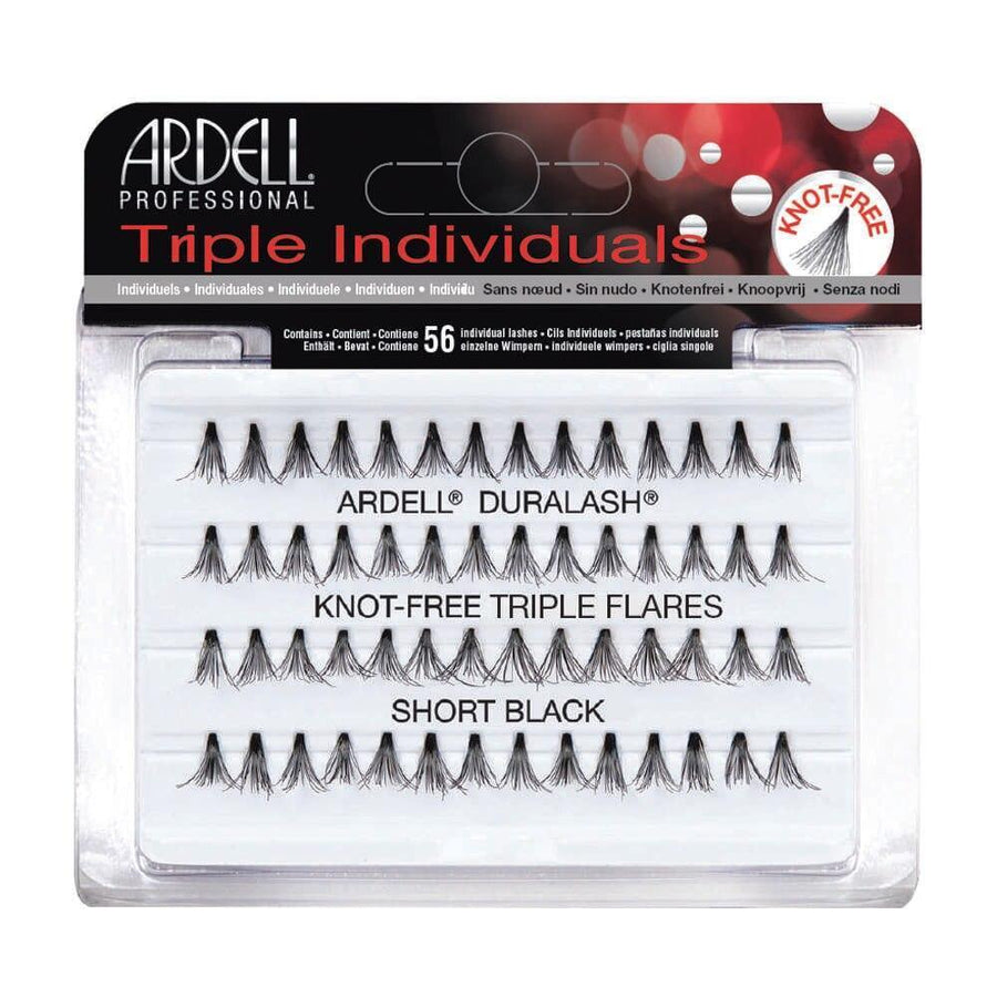 Ardell Lashes Triple Individuals - Medium Black