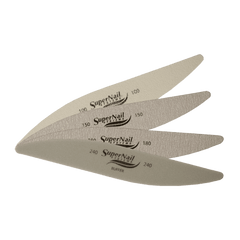 Supernail Nail File - Grit 100/100 - Professional Salon Brands