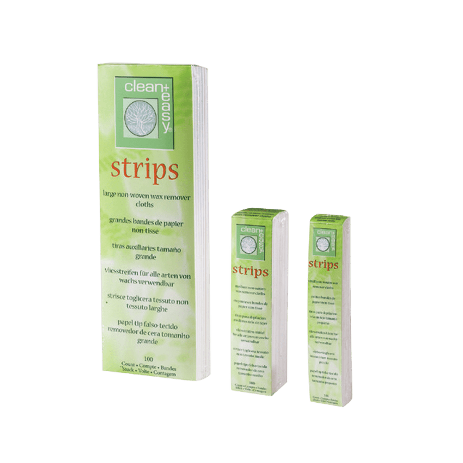 Clean & Easy Face Cloth Strips 100 Pack