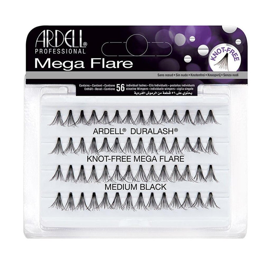 Ardell Lashes Mega Flare Knot-Free - Medium Black